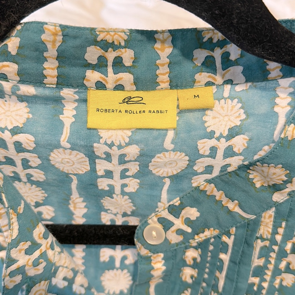 Roller Rabbit cotton tunic size Medium - Picture 3 of 7